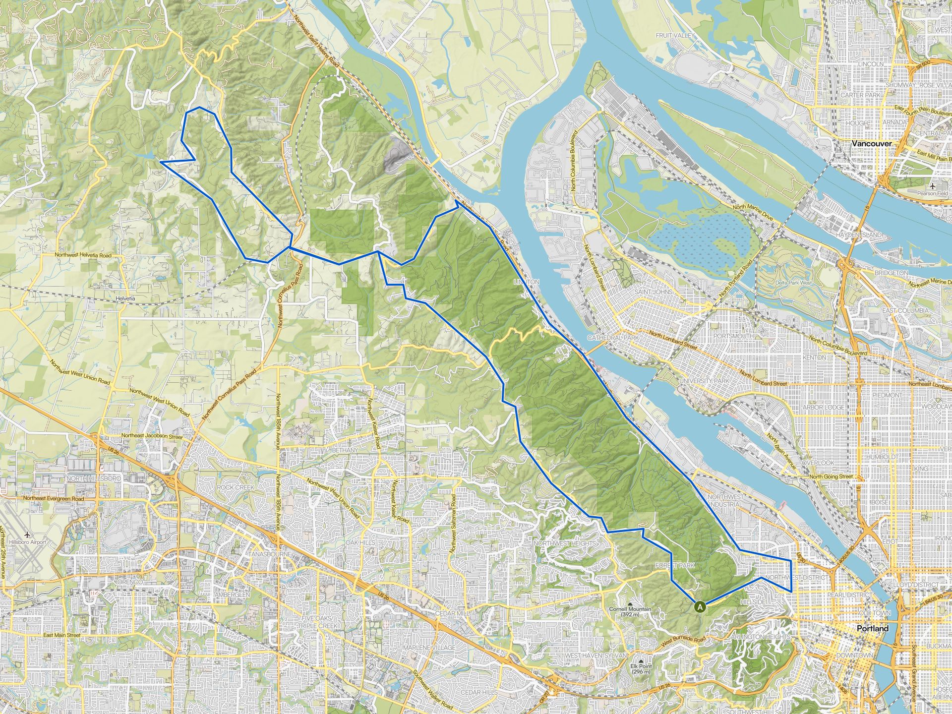 The best road cycling routes around Portland | Komoot